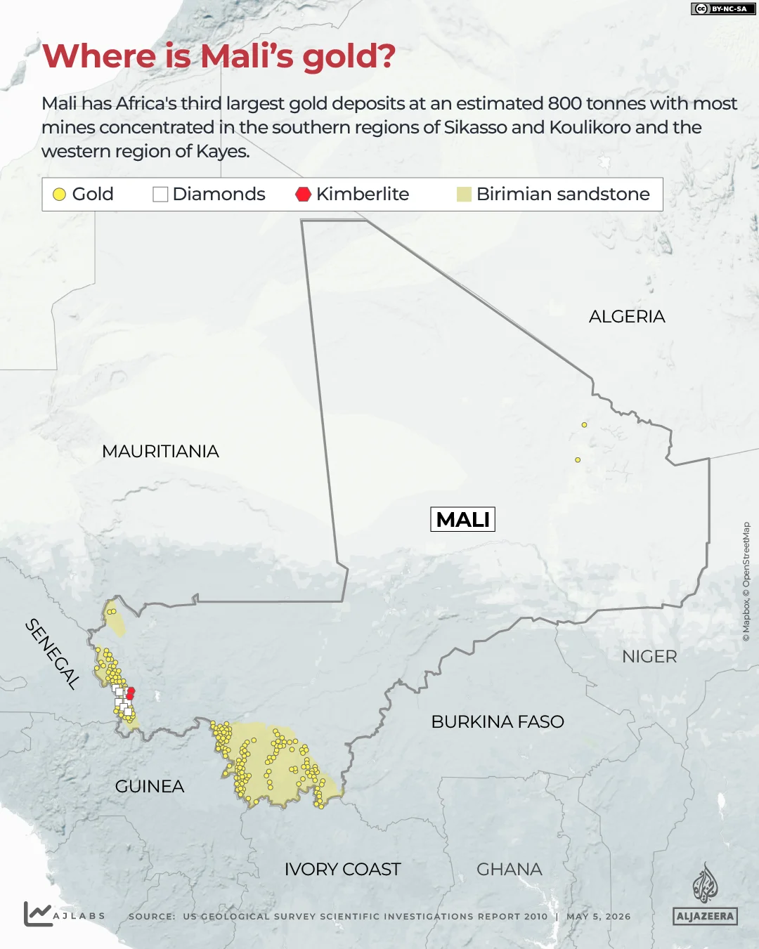 Mali's Mineral Riches Trapped in a Vortex of Instability: Gold, Lithium, and Uranium Reserves Under Siege