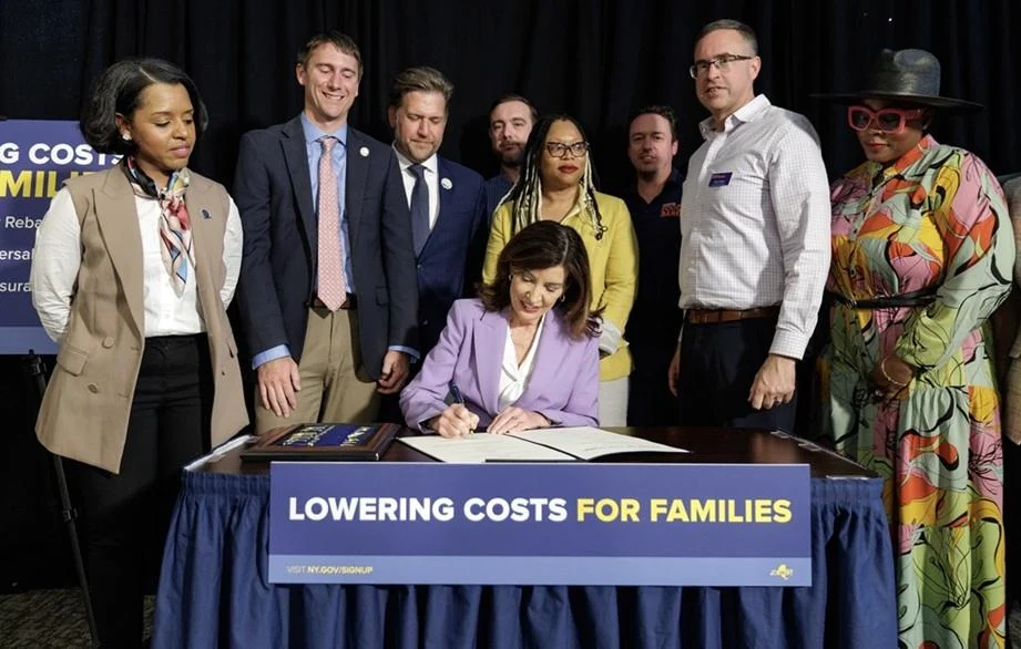 New York Governor Kathy Hochul Signs 2027 Budget Pushing Back Key State Climate Goals to 2040.