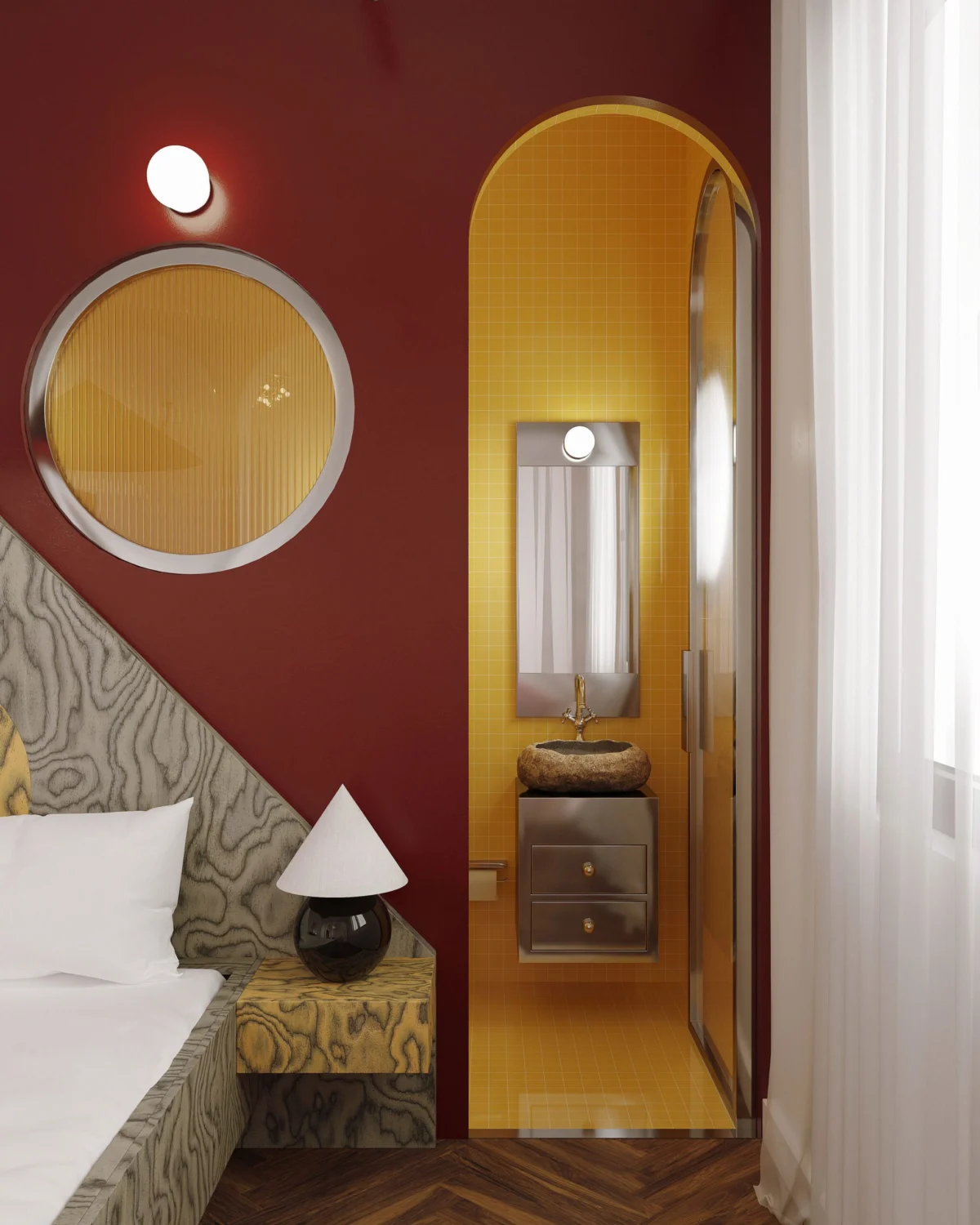 A Postmodern Reimagining of Artisanal Heritage in a 462 Square Foot Parisian Studio