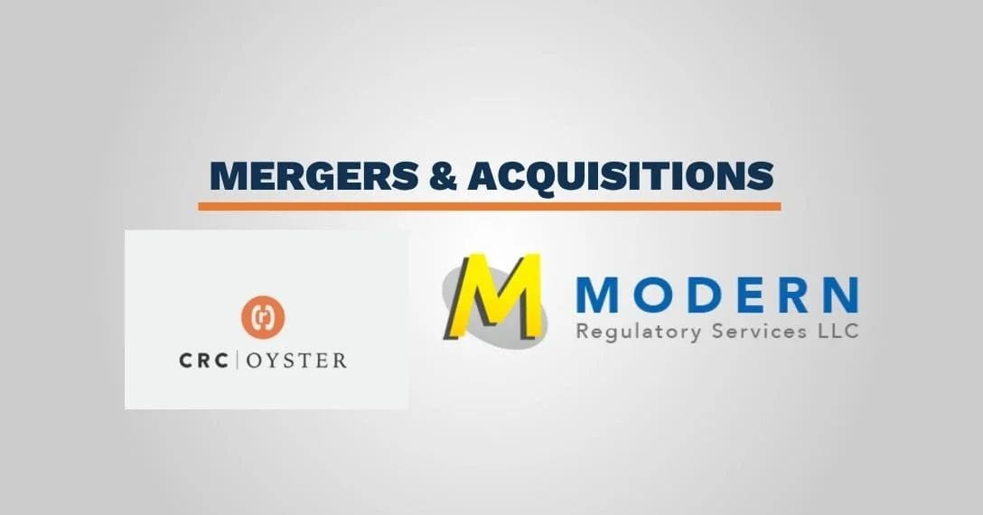 CRC-Oyster Acquires Modern Regulatory Services to Bolster Broker-Dealer Compliance Expertise