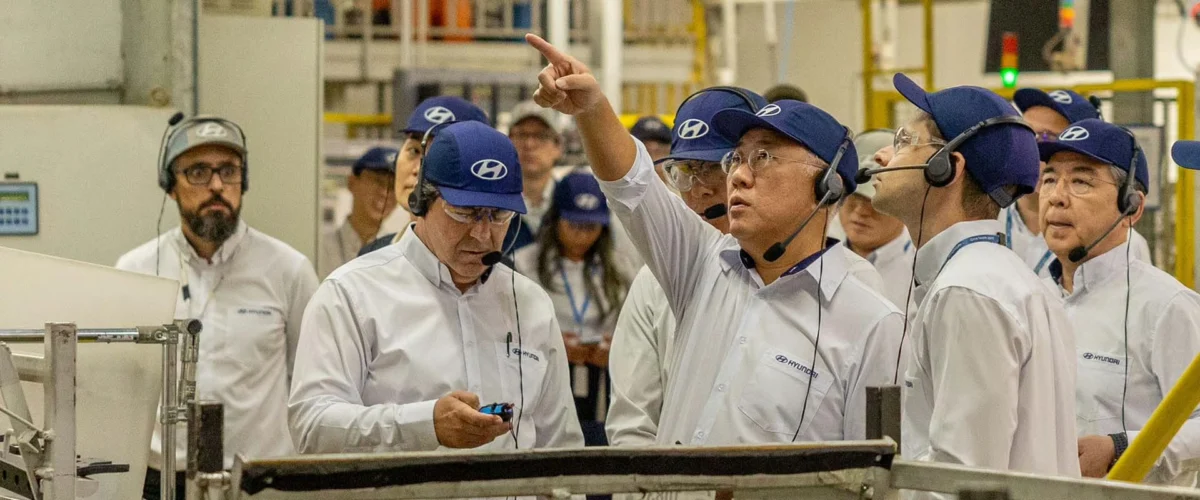 Hyundai Motor Group Executive Chair Euisun Chung Charts Mid-to-Long-Term Growth Strategy in Brazil.