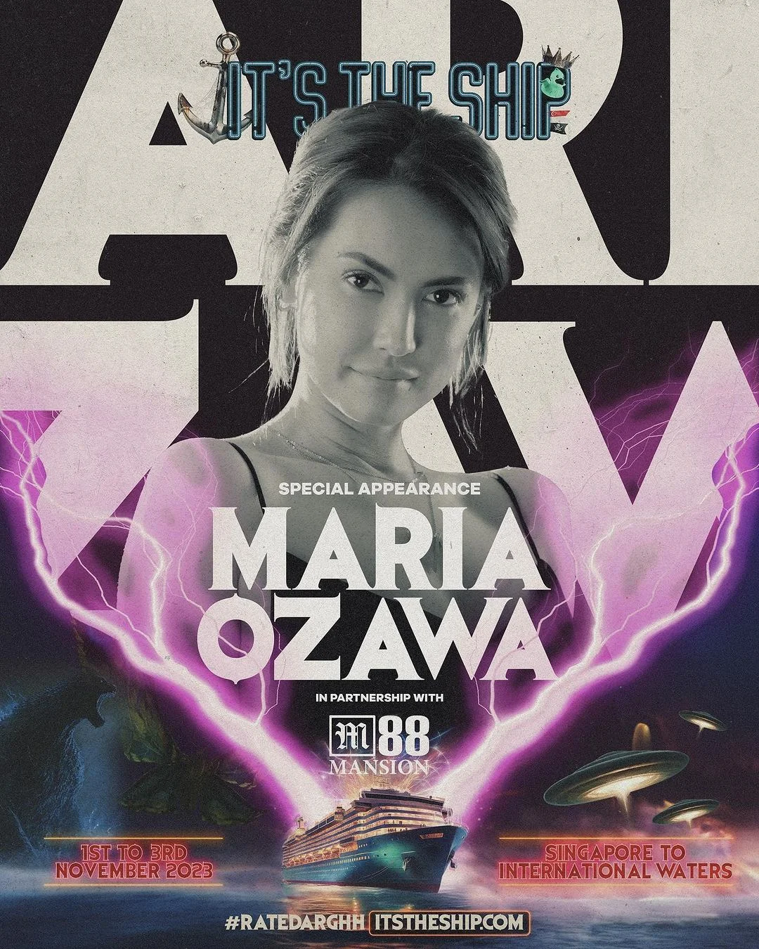 M88 Unveils Exclusive Luxury Cruise Promotion with Celebrity Partner Maria Ozawa for September 2023