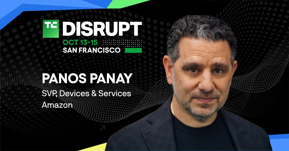 Amazon SVP Panos Panay to Headline TechCrunch Disrupt 2026 to Discuss the Future of AI-Driven Hardware and the Evolution of Consumer Electronics