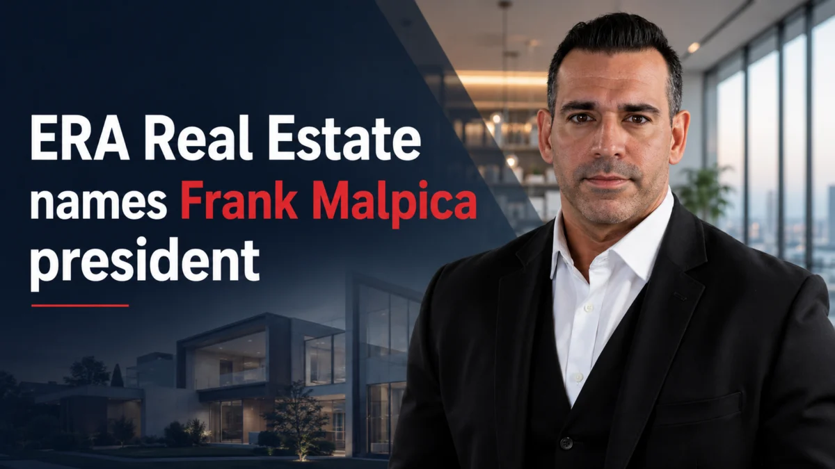Frank Malpica Appointed President of ERA Real Estate as Brand Targets Strategic Growth and Technological Innovation