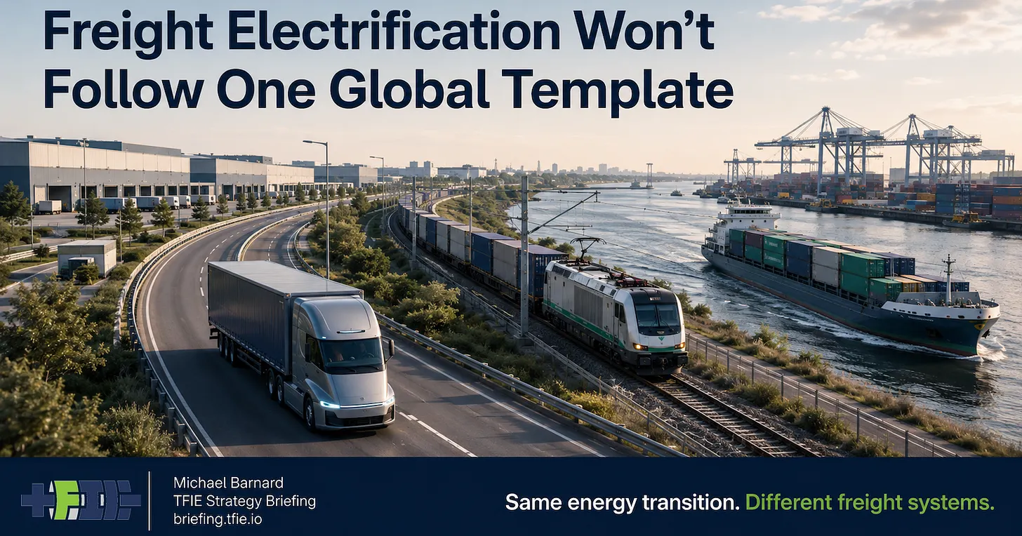 Global Freight Electrification Paths Diverge as Battery Costs Fall and Regional Infrastructure Legacies Shape the Future of Logistics