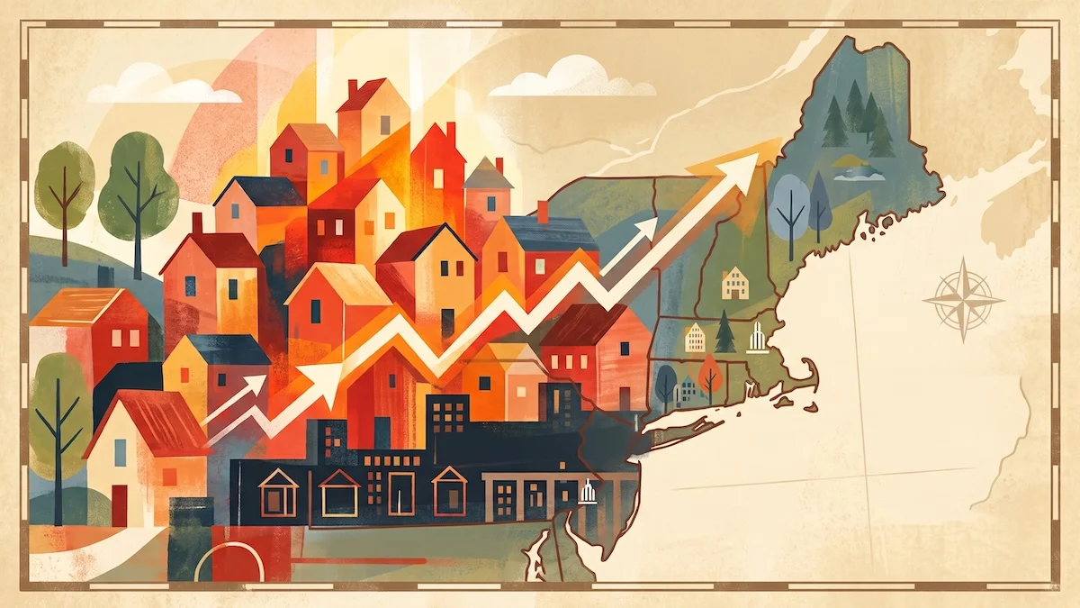 Northeast Housing Markets Outpace National Trends as Low Inventory Fuels Intense Competition in New England and New York