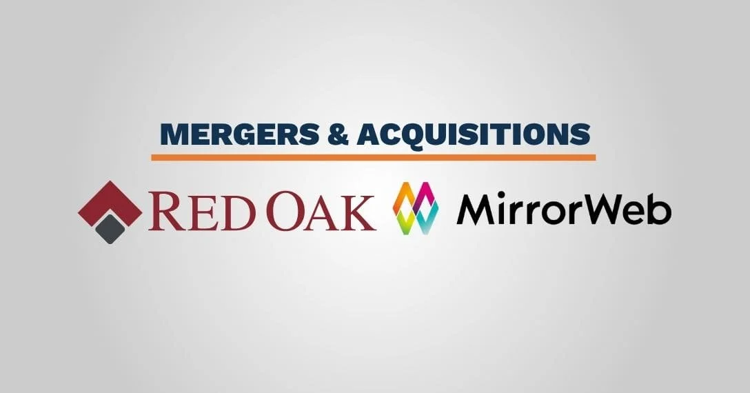 Red Oak and MirrorWeb Consolidate Under Red Oak Brand to Streamline Compliance for Financial Services
