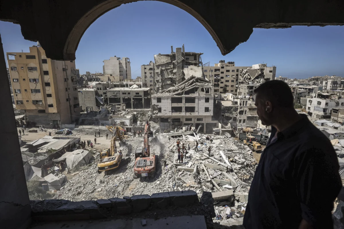 Separate attacks struck central refugee camps as officials warned Gaza’s health sector faces total collapse.